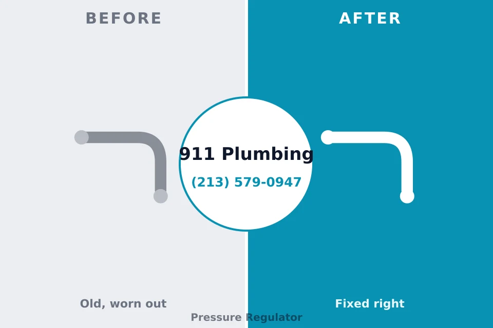 Before and after: plumbing repair St. Simons, GA